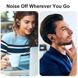 COSTAR True Wireless Earbuds, Active Noise Cancelation, IPX4 Water-Resistant Design,10mm Drivers with Big Bass, 2 Mics for AI Clear Calls