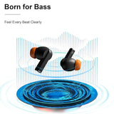 COSTAR True Wireless Earbuds, Active Noise Cancelation, IPX4 Water-Resistant Design,10mm Drivers with Big Bass, 2 Mics for AI Clear Calls